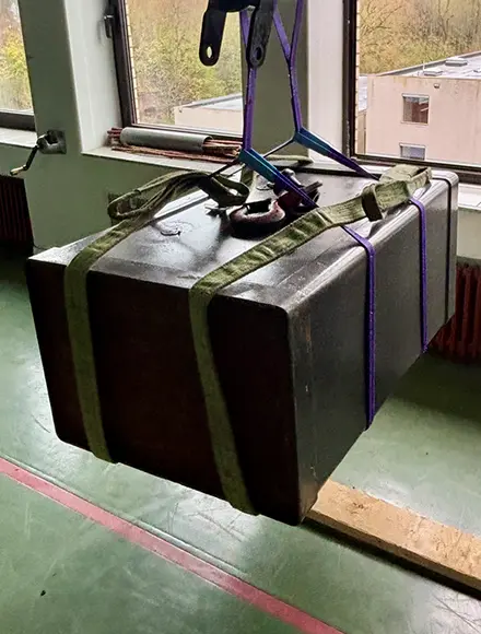 Déplacement de coffre-fort